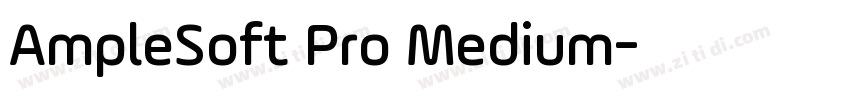 AmpleSoft Pro Medium字体转换